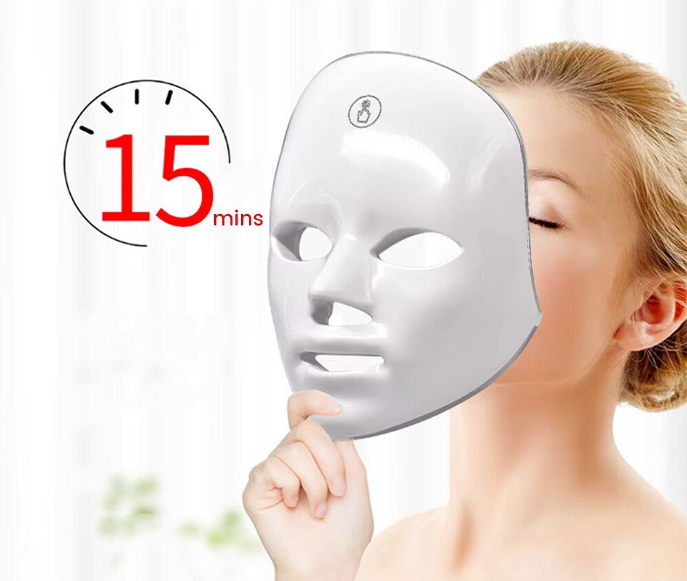 Wiederaufladbare LED-Gesichtsmaske